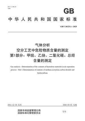 Chinese Standard: GB/T 28125.1-2025