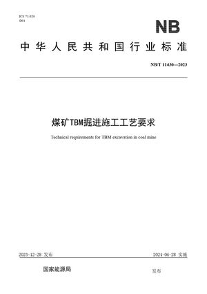 Chinese Standard: NB/T 11430-2023