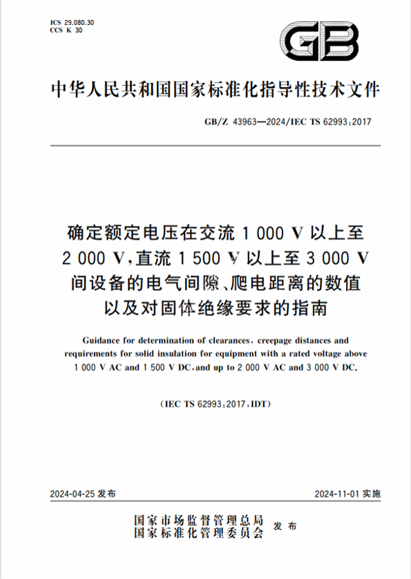 Chinese Standard: GB/Z 43963-2024