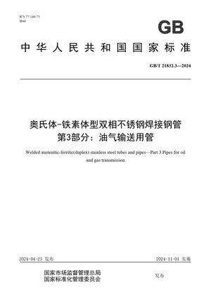 Chinese Standard: GB/T 21832.3-2024