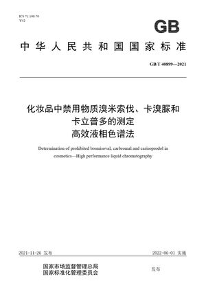 Chinese Standard: GB/T 40899-2021