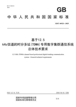 Chinese Standard: GB/T 46923-2025