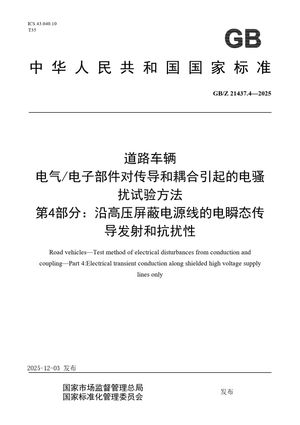 Chinese Standard: GB/Z 21437.4-2025