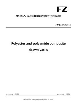 Chinese Industry Standard:  FZ/T 54060-2012
