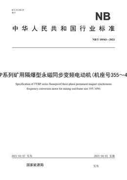 Chinese Standard: NB/T 10543-2021