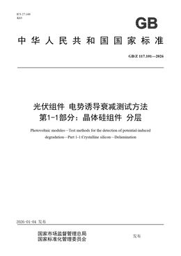 Chinese Standard: GB/Z 117.101-2026