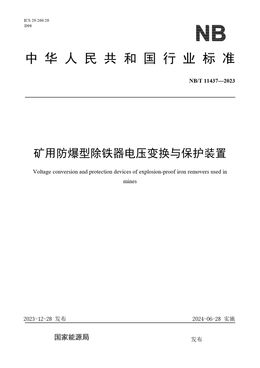 Chinese Standard: NB/T 11437-2023