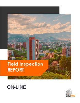 Filed Inspection Report - Online Intention