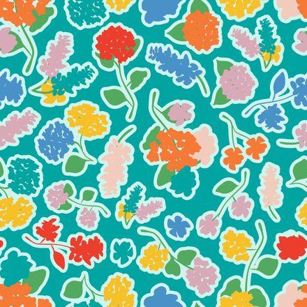 Front Yard Outlined Dopamine Drift Green