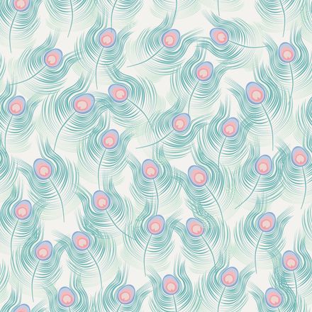 Peacock Feather Cloud Dancer