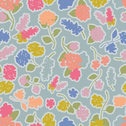 Front Yard Outlined Terra Solis Cloud Blue