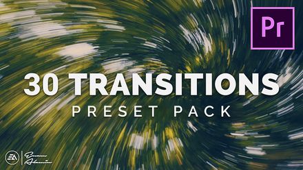 30 Transitions Preset Pack for Premiere Pro