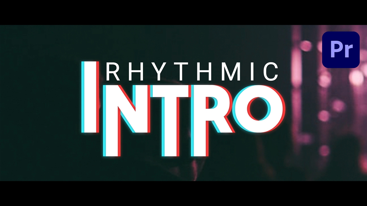 Rhythmic Intro Template Premiere Pro