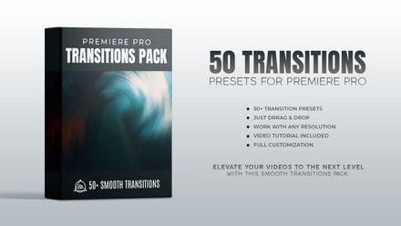 50+ Smooth Transitions Preset Pack for Adobe Premiere Pro