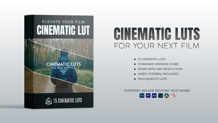 15 Cinematic LUTs for Your Next Film