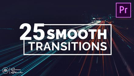 25 Smooth Transitions for Premiere Pro with Sound Effects