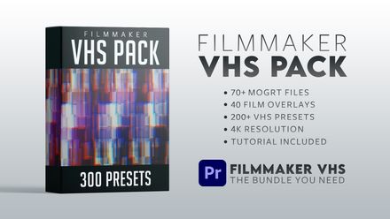 300+ Filmmaker VHS Pack