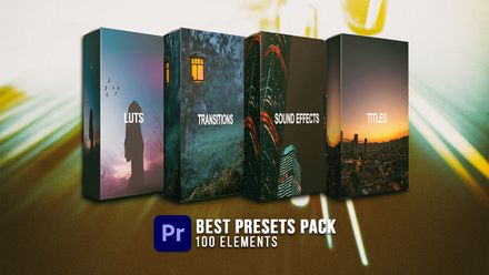 100 Filmmaker Presets Pack for Adobe Premiere Pro 