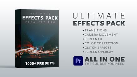 The Ultimate Presets Pack for Premiere Pro - ALL IN ONE