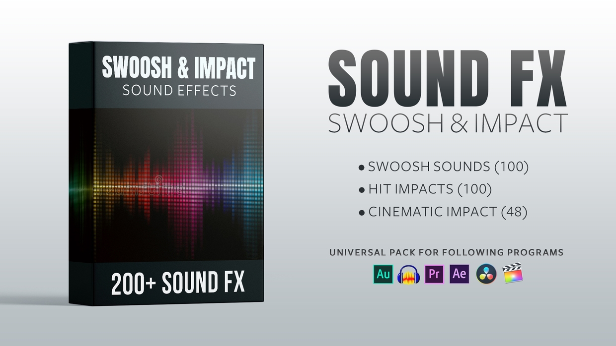 200+ Swoosh & Hit Impact Sound Effects