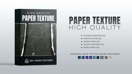 150+ Paper Texture Pack (High Quality)