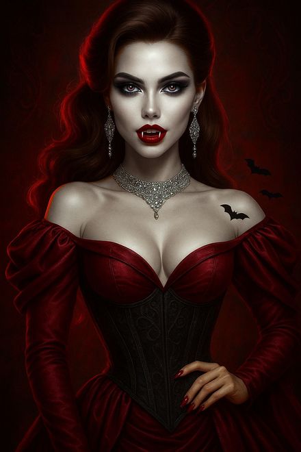 Adze Vampire 3 Versions Head Texture