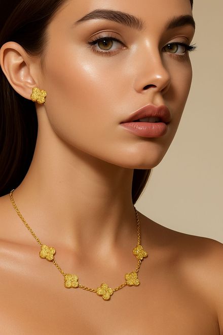 Van Cleef Jewellery Set 4 pieaces Xmf Meshes