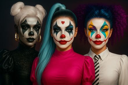 3 Clowns Head Pack