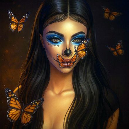 Nyx Aurelia Pack Head, Lipstick,Eyes,Butterfly Mesh