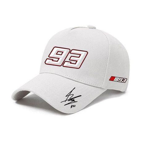 gorra marc marquez blanca