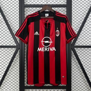 AC Milan 03/04 primera equipación