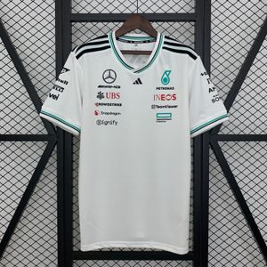 Camiseta Mercedes F1 2025 Blanca