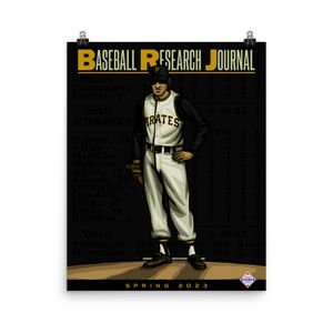 Spring 2023 Baseball Research Journal Cover (Harvey Haddix) poster