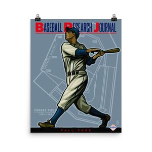 Fall 2022 Baseball Research Journal Cover (Hank Greenberg) poster