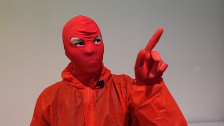 ASMR muffled sound melody hypnosis with rubber gloves