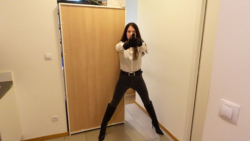 ASMR Secret agent fails a mission to save you