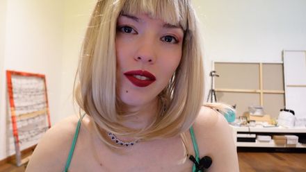 ASMR content creator is trying to get your money Meta-theatre