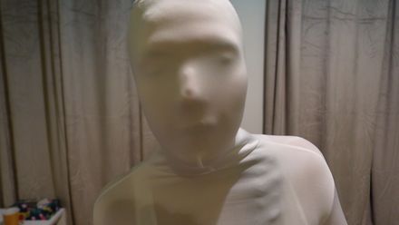 ASMR medical check-up in a Morphsuit