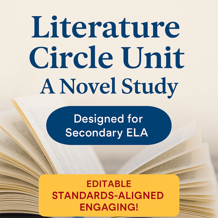Literature Circle/Novel Study Unit