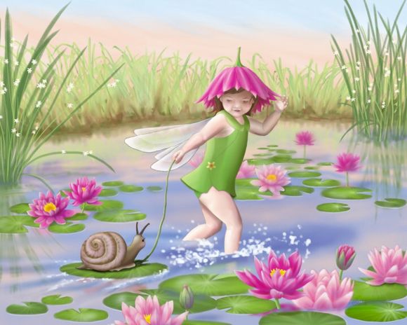 Water Lily Fairy