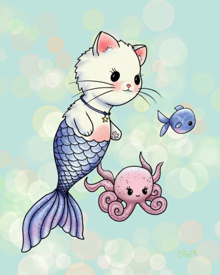 Follow the Blue Fish!