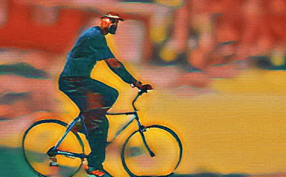 "SPECIAL DELIVERY" An accidental portrait.