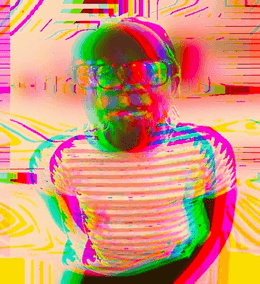 "RAZZLE DAZZLE" An accidental portrait.