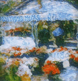 "Roadside Flowers" - Polaroid TRANSFORMATION