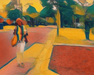 "YOU DO BUSINESS?" An accidental portrait.