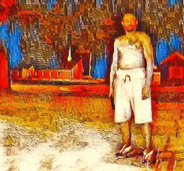 "CHURCH STEEPLE IN A NIGHT SKY" An accidental portrait.