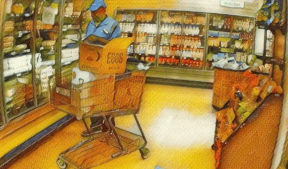 "JACKPOT!" An accidental portrait.