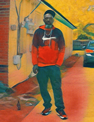 "RED" An accidental portrait.