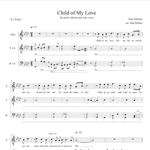 Child of My Love - Solo and Men&#x27;s Chorus