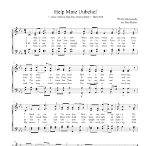 Help Mine Unbelief - Hymn